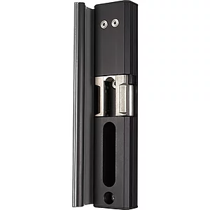 Elektr. Türöffner Modulec-SA-R Aufbaumont. Stromlos geöffnet, Alu silber