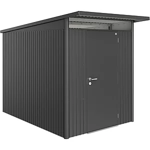 BIOHORT Gerätehaus AvantGarde A3 dunkelgrau-metallic