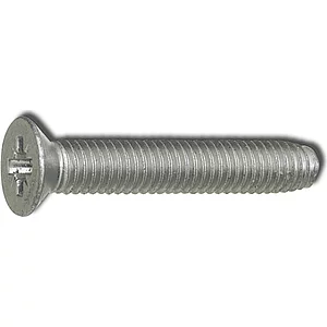 DIN7500ME (MZ) M 4x10 Pozidriv 2 verzinkt gewindefurchende Senkschraube