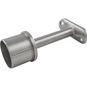 ECONOMY Rohrstütze starr für Rohr ø 42,4 x 2,0 mm,Edelstahl geschliffen V2A