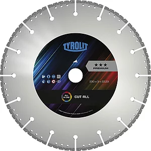TYROLIT Diamant-Trennscheibe DC-ALL *** 230 x 3,0 x 22,23 mm Universal
