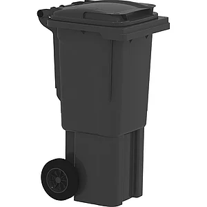 Mülltonne 60 Liter Kunststoff grau