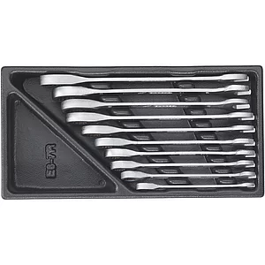 GEDORE Maulschlüssel/Ringratsche-Satz 1500 ES-7 R in 1/3 ES-Modul 10-teilig