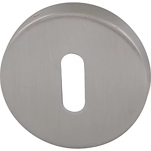 Schlüsselrosette BB, Metall Unterkonstruktion KL 4, ø 52 x 10 mm, Edelstahl