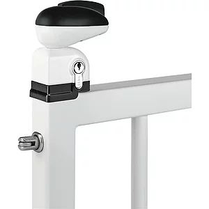 Gittertor-Schwimmbadtorschloss TWIST40, für 40mm Profile, inkl. Zylinder,RAL9005