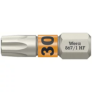 WERA Bit-Einsatz 867/1 HF 1/4" sechskant TX 30/25 mm Torx®
