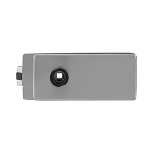 SOLIDO Schloss Studio SQUARE 508-UV-V unversperrbar, Glas 8-10mm, Edelstahl