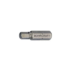 BOHRCRAFT Bit-Einsatz Code 6160 1/4"sechskant 3,0/25 mm Innensechskant