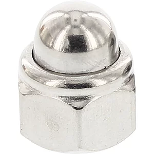 DIN986 M 8 Edelstahl A2 Sicherungs-Hutmutter mit Klemmteil