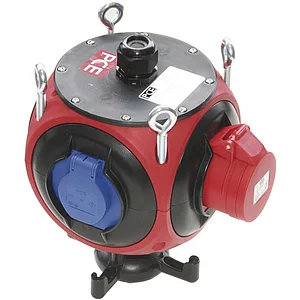 PCE Hängeverteiler Kunststoff Pegasus 1 x 400 Volt 3 x 230 Volt IP44