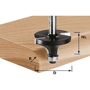FESTOOL Abrundfräser HW Radius 25 mm