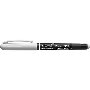 PICA Permanent Marker 532/32 INSTANT-WHITE Strichbreite 1-2 mm Rundspitze