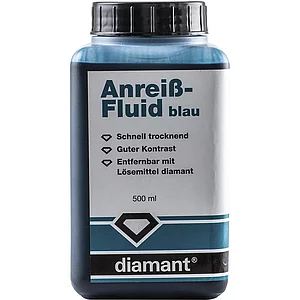 Anreißfarbe blau 500 ml Flasche