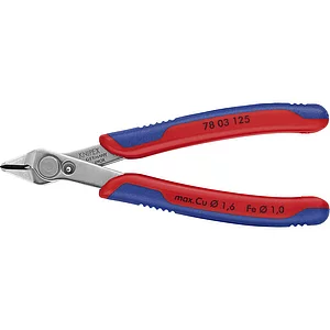 KNIPEX Elektronik-Seitenschneider Super Knips® 7803 DIN 9654 Form 0, L=125 mm
