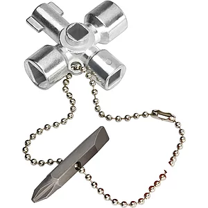 KNIPEX Schaltschrank Schlüssel kurz 1102, L=44 mm