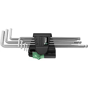 WERA Sechskant Stiftschlüssel-Satz 950/7 Hex-Plus Magnet 1 7-teilig