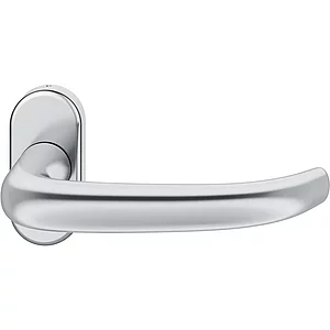 FSB FH-Rahmentürdrücker 09 1053 Hochhaltefeder B ovale Rosette Edelstahl matt