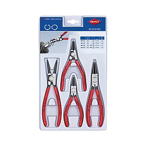 KNIPEX Sicherungsringzangenset 4-teilig