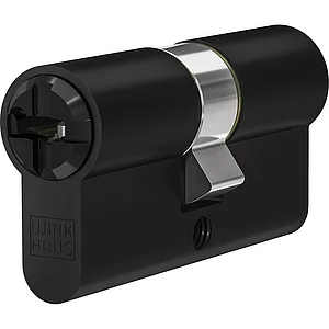 WINKHAUS Einbaudoppelzylinder keyTec N-Tra, gleichsperrend, 40/60 schwarz