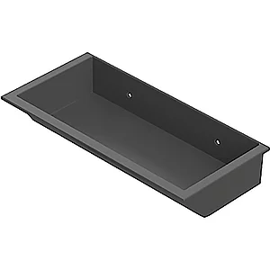 FATH Greifbehälter 210 x 105 x 40 mm schwarz Nut 8