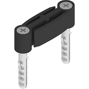 SOLIDO 100 Bodenführung spielfrei Nutbreite 13 mm Kunststoff schwarz