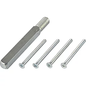 GEOS FH Stift - und Schraubenset für Wechselgarnitur, 37 - 42 mm, DIN18 273