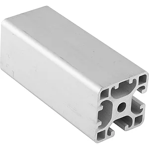 Aluminium Nutprofil ISP Nut 8 L43 leicht 40 x 40 mm 2 Nuten