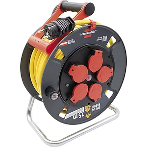 BRENNENSTUHL Kabeltrommel 300 ST + Bremaxx 3G2.5 Länge 25 m IP44