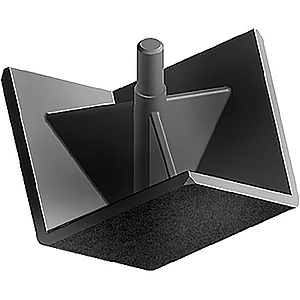 FATH Abdeckkappe für Eckwinkel Eckform Profil 30 schwarz