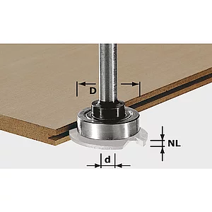 FESTOOL Frässpindel HW ø 28 mm