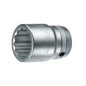 GEDORE Steckschlüssel-Einsatz Zoll D21 DIN3120 1"vierkant 2.5/8"zwölfkant