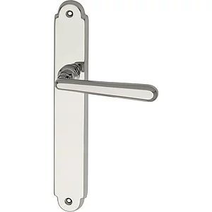 MARCHESI FH Drückergarnitur ALT-WIEN - auf Schild BL, Messing verchromt