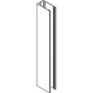 VITRIS Atrivant 80 Wandprofil Alu Anthrazit RAL 7016 L=5000 mm