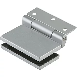 DORMA-Glas Türband m. Rahmenteil Junior Office Classic 12.091, silber eloxiert