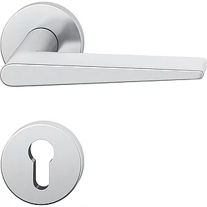 FSB Drückergarnitur 12 1005 ASL auf Rosette PZ, Edelstahl matt