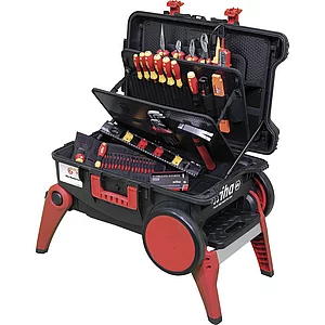 WIHA Werkzeugkoffer Elektro-Set XXL 4 Trolley 80-teilig