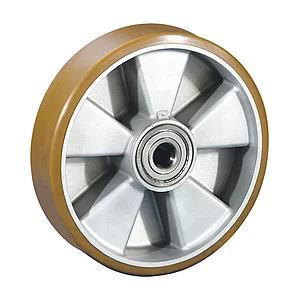 DÖRNER + HELMER Rad Polyurethan Alu-Druckguss-Felge 100 mm 250 kg