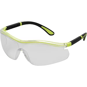 GEBOL Schutzbrille Neon klar