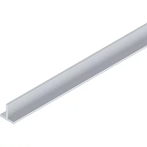 HELM GT-L T-Blende auf Maß geschnitten silber eloxiert