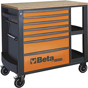 BETA Werkzeugwagen RSC24L/7-O 1050 x 973 x 565 mm 7 Schubladen
