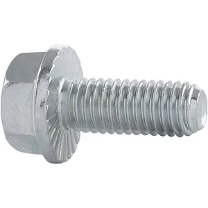 ~DIN6921 8.8 M 5x 12 verzinkt Sechskantschraube mit Flansch und Sperrverzahnung