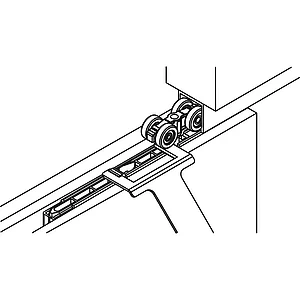 HAWA Porta HMD/HMT Demontageschlüssel Stahl verzinkt