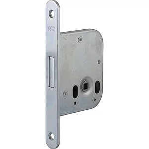 WG Einstemm-Riegelschloss 48, WC, DM 50 mm, Stahl silberfärbig verzinkt