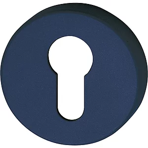 HEWI Zylinderrosette 306.23 FS stahlblau