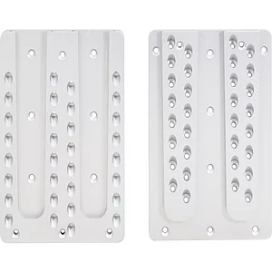 PITZL Doppel HVP 160x220x12 mm Aluminium eloxiert