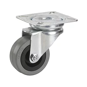 DÖRNER + HELMER Lenkrolle Gummi 50 mm 45 kg