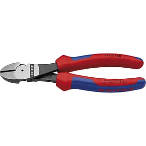 KNIPEX Kraft-Seitenschneider Form 0 DIN 5749 2K-Griff Länge 180 mm