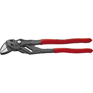 KNIPEX Zangenschlüssel 8601 SW-52 mm, 19 Positionen, KS-Griff, grau, L=250 mm