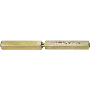 FSB Spezialstift 05 0125 geteilt, LI 69,5 x LA 81,5 mm, VK 9 mm, gelb verzinkt