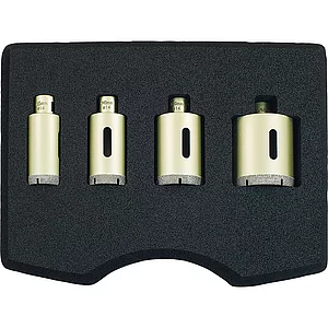 DIEWE Diamant Fliesen Trockenbohrset Premium 7 M14 4-teilig